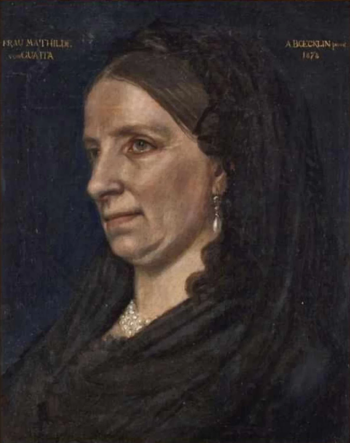 Ritratto di Mathilde von Guaita, 1878